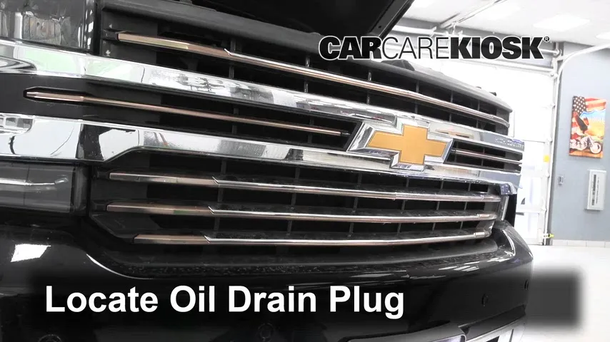 2021 Chevrolet Silverado 1500 High Country 3.0L 6 Cyl. Turbo Diesel Huile Changer l'huile et le filtre à huile